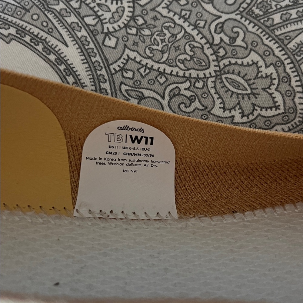 Allbirds Light Brown Knit Slip-Ons - Picture 3 of 4